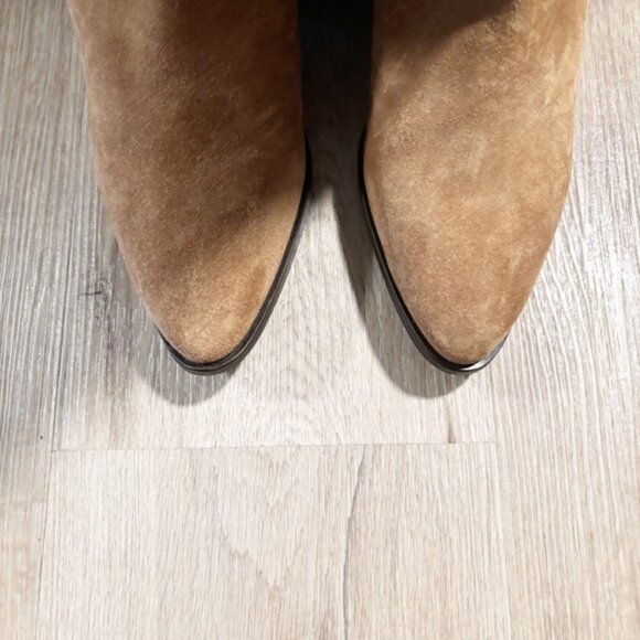 Boden Tan Suede Western / Cowboy Boots, Women’s  - Size EU 39 - Picture 5 of 7